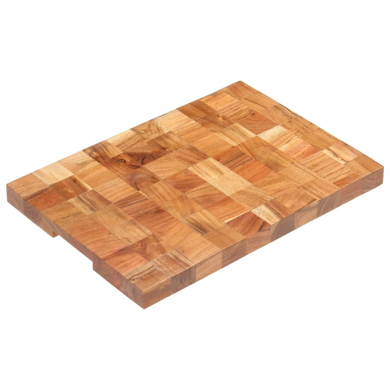vidaXL Chopping Board 40x30x3.8 cm Solid Acacia Wood