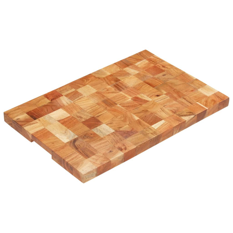 vidaXL Chopping Board 40x30x3.8 cm Solid Acacia Wood