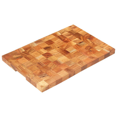vidaXL Chopping Board 40x30x3.8 cm Solid Acacia Wood