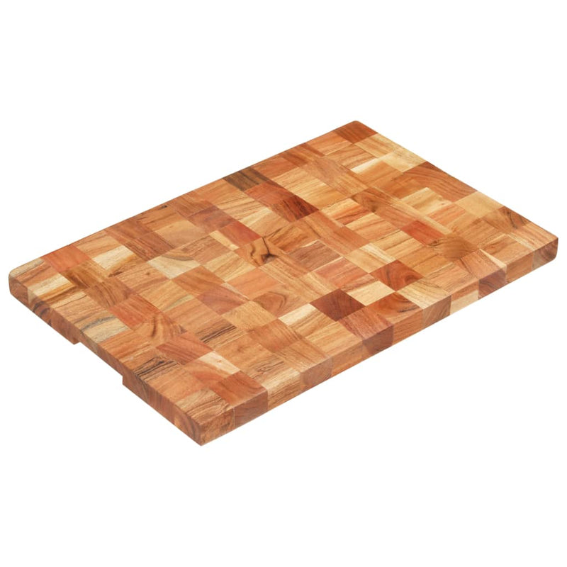 vidaXL Chopping Board 40x30x3.8 cm Solid Acacia Wood