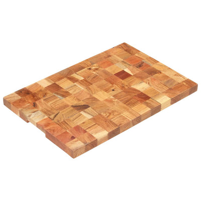 vidaXL Chopping Board 40x30x3.8 cm Solid Acacia Wood
