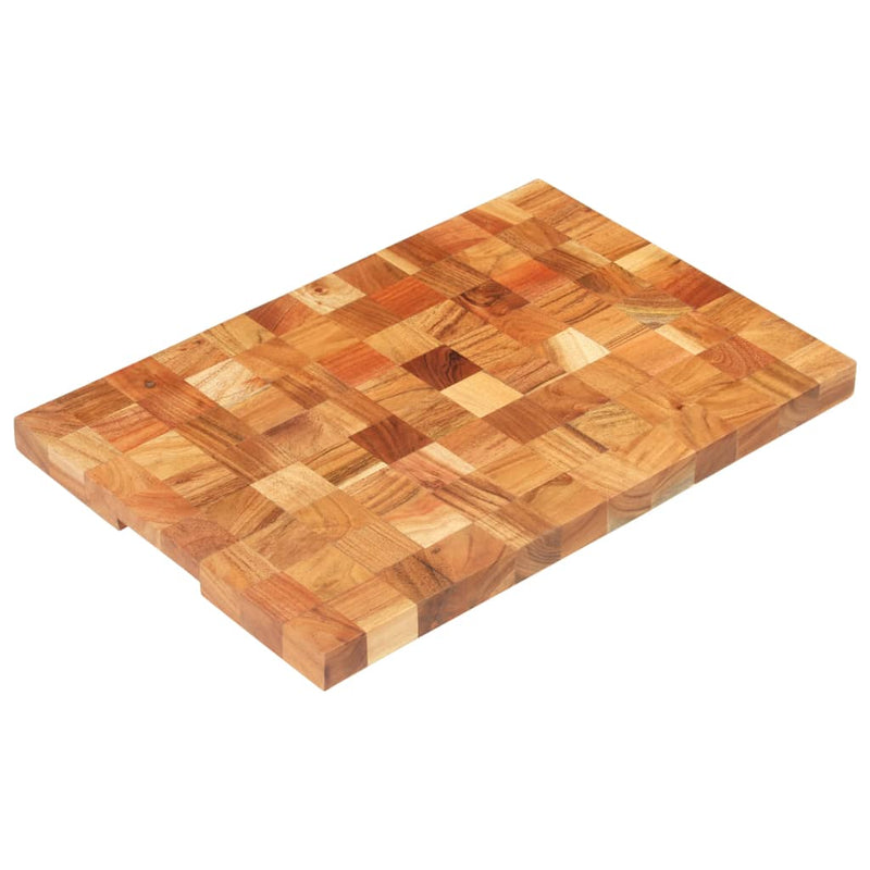vidaXL Chopping Board 40x30x3.8 cm Solid Acacia Wood