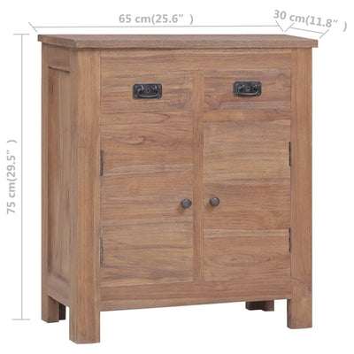 vidaXL Sideboard 65x30x75 cm Solid Teak Wood