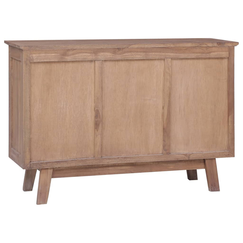 vidaXL Sideboard 100x30x68 cm Solid Teak Wood