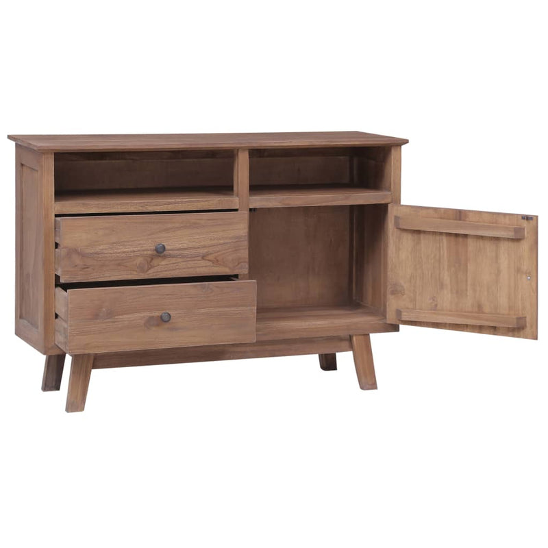 vidaXL Sideboard 100x30x68 cm Solid Teak Wood
