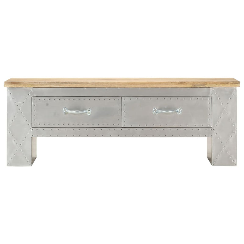 vidaXL Aviator Coffee Table 100x50x36 cm Solid Mango Wood