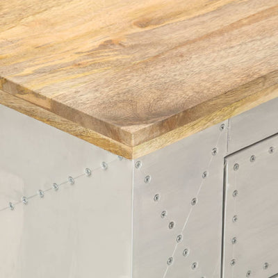 vidaXL Aviator Coffee Table 100x50x36 cm Solid Mango Wood