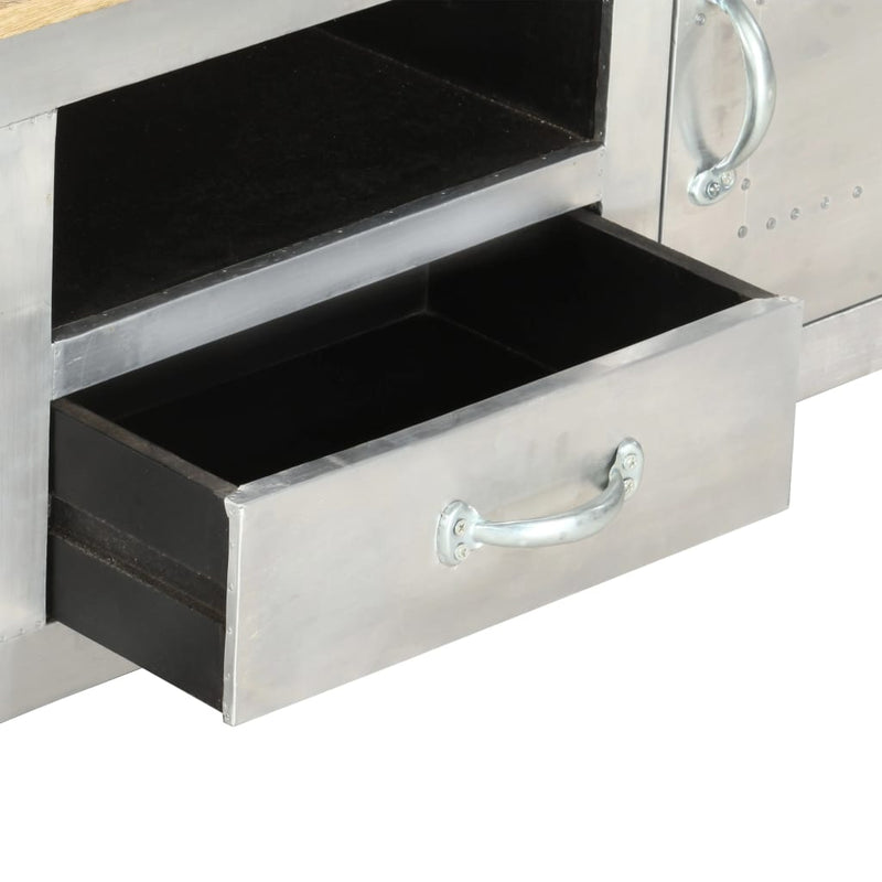 vidaXL Aviator TV Cabinet 120x30x40 cm Solid Mango Wood