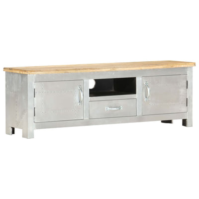 vidaXL Aviator TV Cabinet 120x30x40 cm Solid Mango Wood