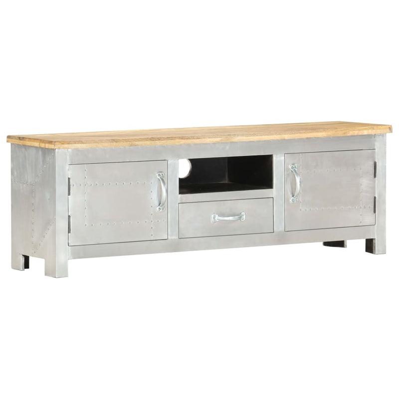 vidaXL Aviator TV Cabinet 120x30x40 cm Solid Mango Wood