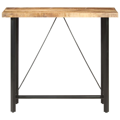 vidaXL Bar table 180x70x107 cm Rough Mango Wood