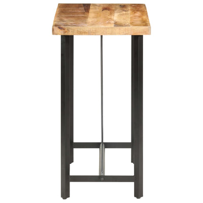 vidaXL Bar table 180x70x107 cm Rough Mango Wood