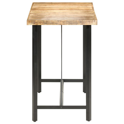 vidaXL Bar table 180x70x107 cm Rough Mango Wood