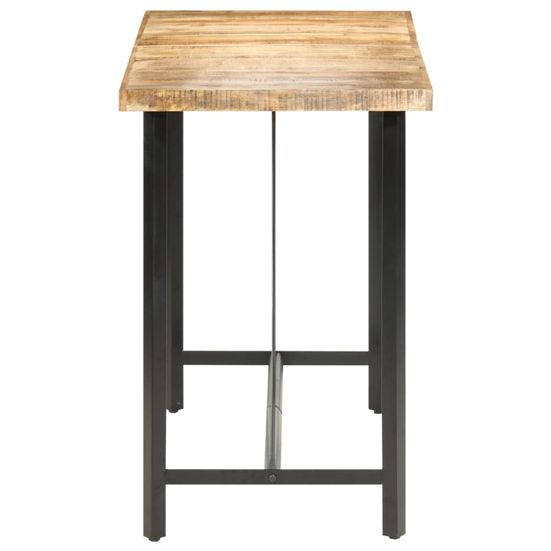 vidaXL Bar table 180x70x107 cm Rough Mango Wood