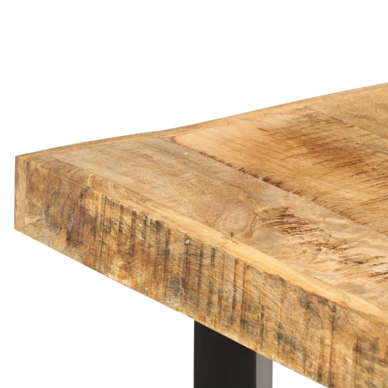 vidaXL Bar table 180x70x107 cm Rough Mango Wood