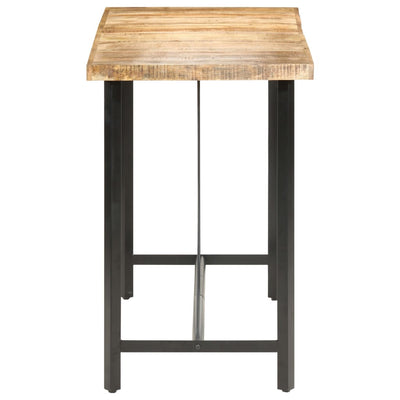 vidaXL Bar table 180x70x107 cm Rough Mango Wood