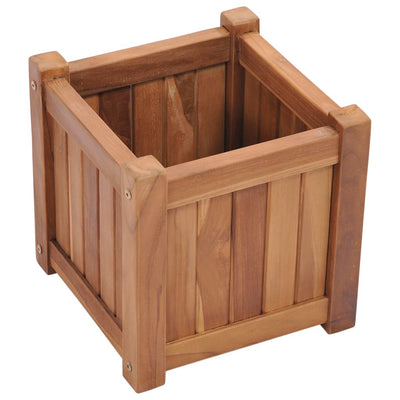 vidaXL Raised Bed 30x30x30 cm Solid Teak Wood