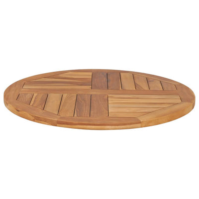 vidaXL Table Top Solid Teak Wood Square 80x80x2.5 cm