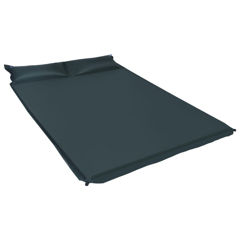 vidaXL Black Self-inflating Sleeping Mat 190x130x5 cm (Double)