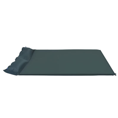 vidaXL Black Self-inflating Sleeping Mat 190x130x5 cm (Double)