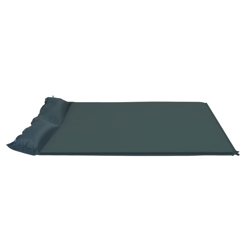 vidaXL Black Self-inflating Sleeping Mat 190x130x5 cm (Double)