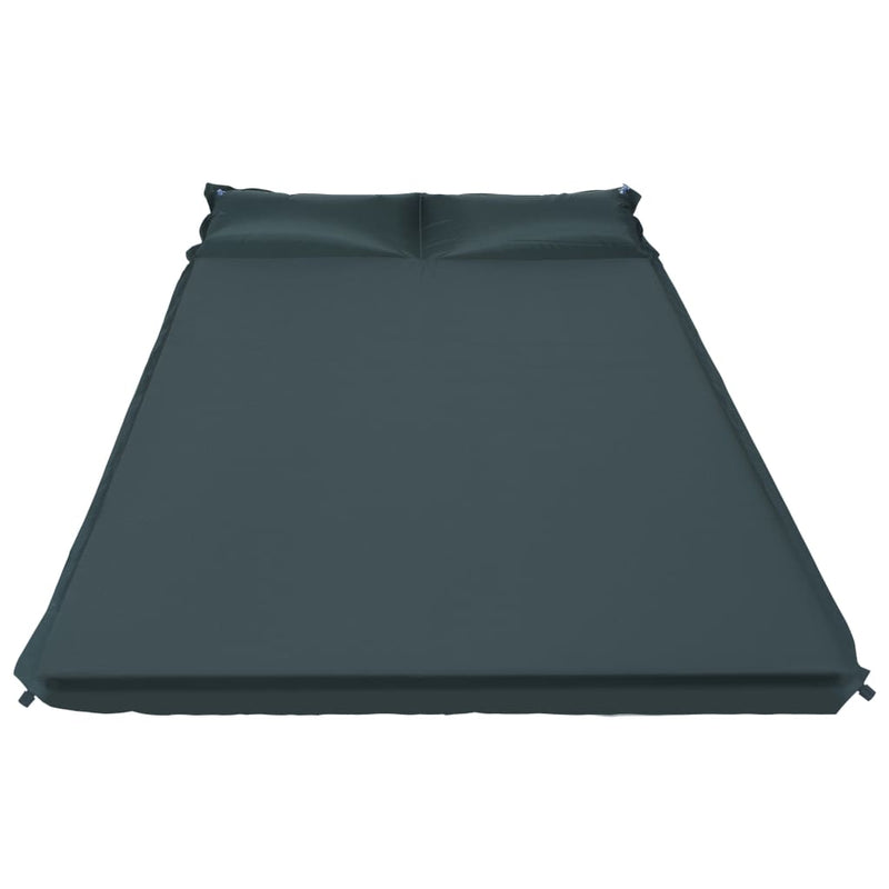 vidaXL Black Self-inflating Sleeping Mat 190x130x5 cm (Double)