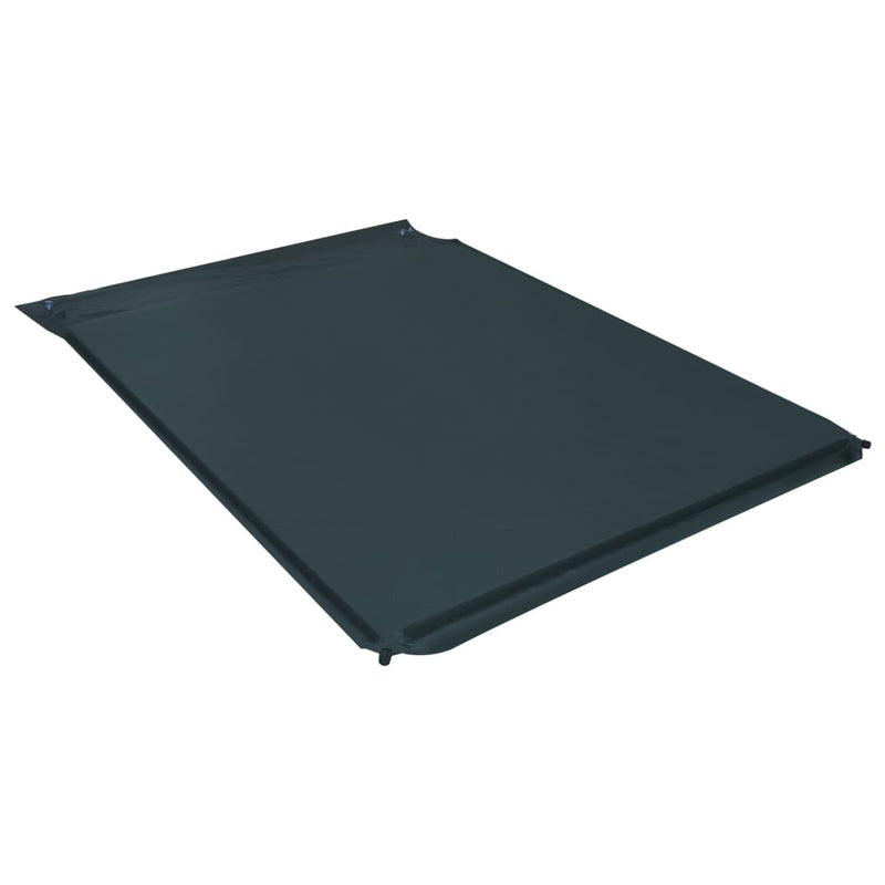 vidaXL Black Self-inflating Sleeping Mat 190x130x5 cm (Double)