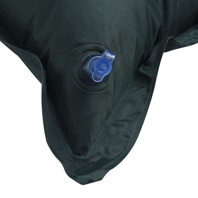 vidaXL Black Self-inflating Sleeping Mat 190x130x5 cm (Double)