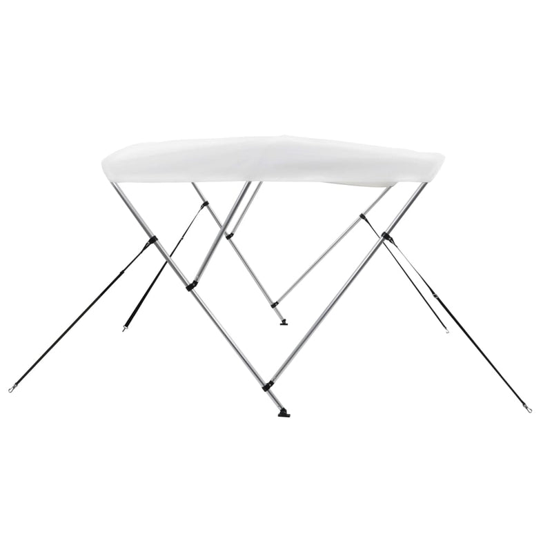 vidaXL 3 Bow Bimini Top Blue 183x160x137 cm