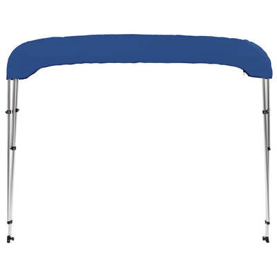 vidaXL 3 Bow Bimini Top Blue 183x140x137 cm