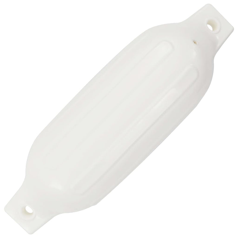 vidaXL Boat Fenders 4 pcs White 41x11.5 cm PVC