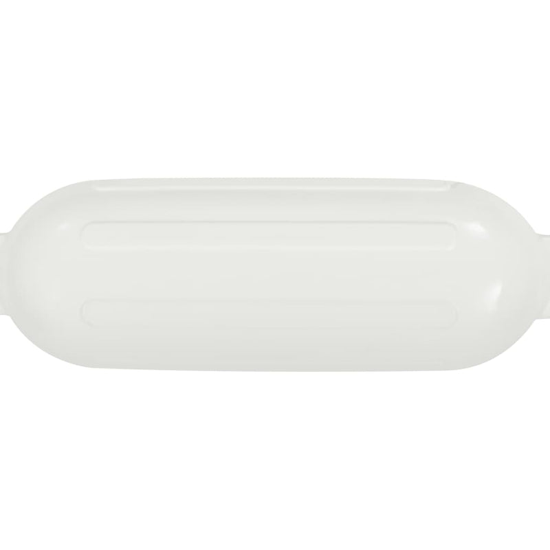 vidaXL Boat Fenders 4 pcs White 41x11.5 cm PVC