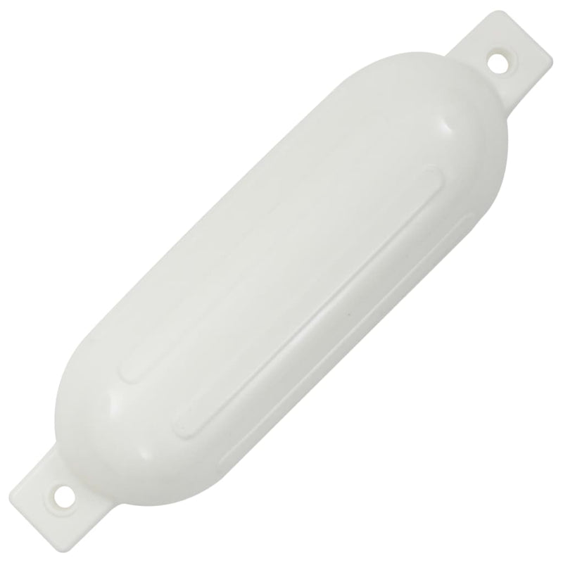 vidaXL Boat Fenders 4 pcs White 51x14 cm PVC