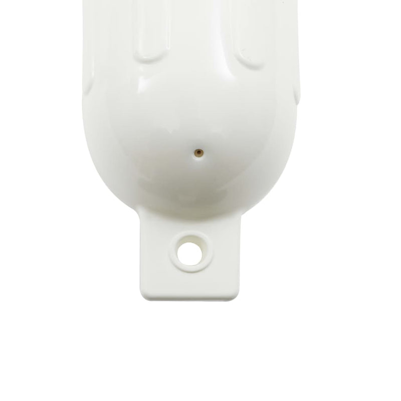 vidaXL Boat Fenders 4 pcs White 51x14 cm PVC