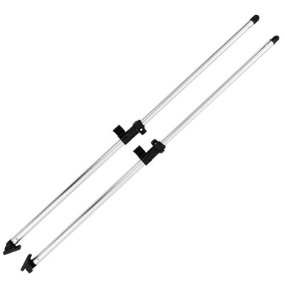 vidaXL Bimini Top Support Poles 2 pcs Aluminium