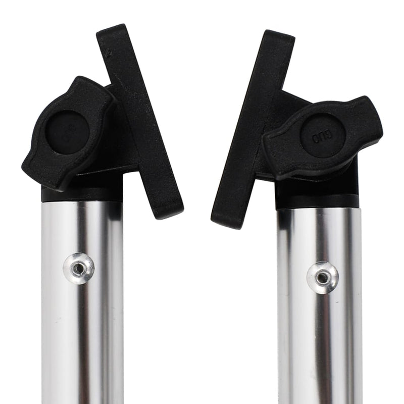 vidaXL Bimini Top Support Poles 2 pcs Aluminium