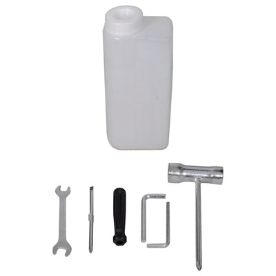 vidaXL Auger Ground Drill Set Steel