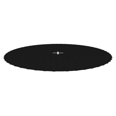 vidaXL Jumping Mat Fabric Black for 10 Feet/3.05 m Round Trampoline