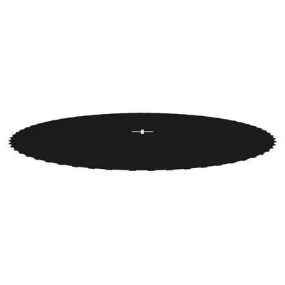 vidaXL Jumping Mat Fabric Black for 12 Feet/3.66 m Round Trampoline