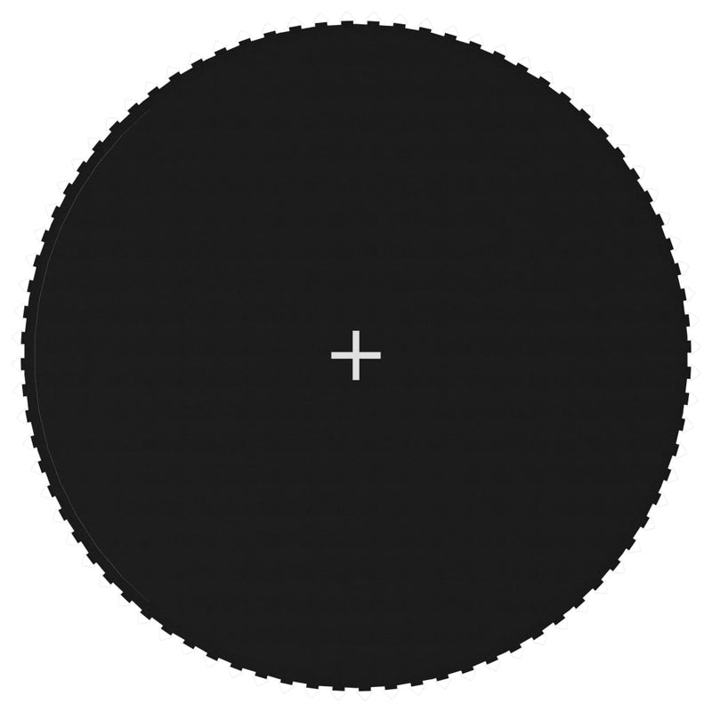 vidaXL Jumping Mat Fabric Black for 14 Feet/4.27 m Round Trampoline