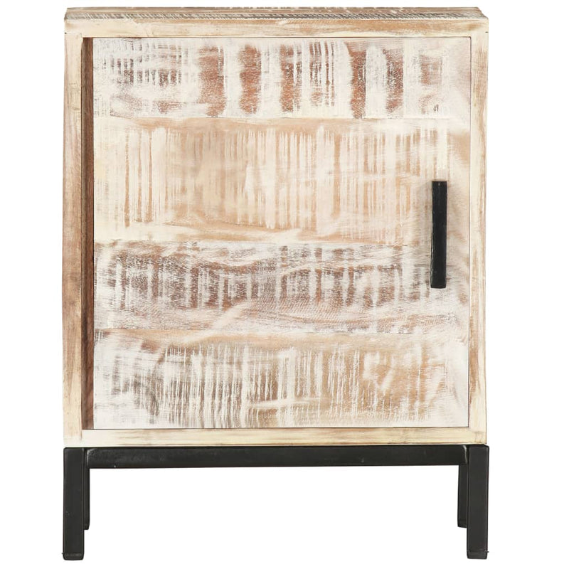 vidaXL Bedside Cabinet 40x30x50 cm Solid Acacia Wood