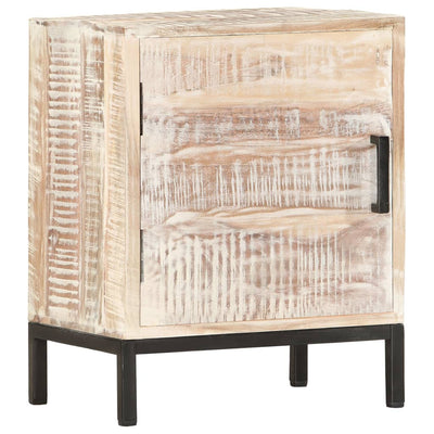 vidaXL Bedside Cabinet 40x30x50 cm Solid Acacia Wood