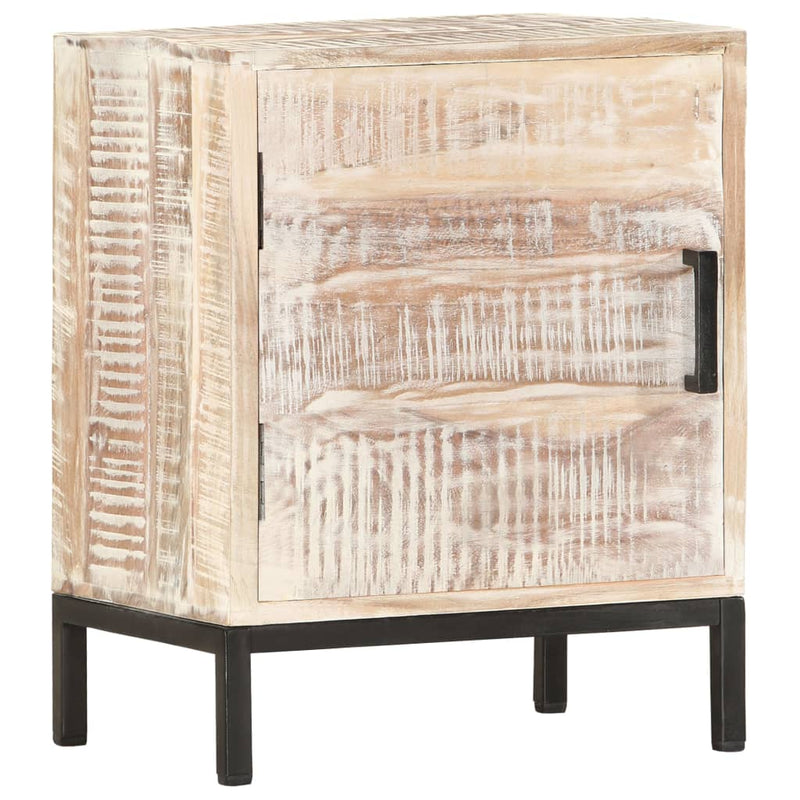 vidaXL Bedside Cabinet 40x30x50 cm Solid Acacia Wood