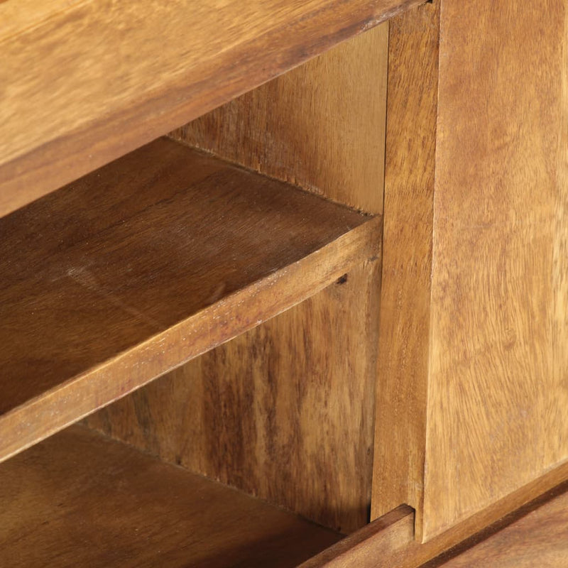 vidaXL TV Cabinet 140x30x45 cm Solid Sheesham Wood