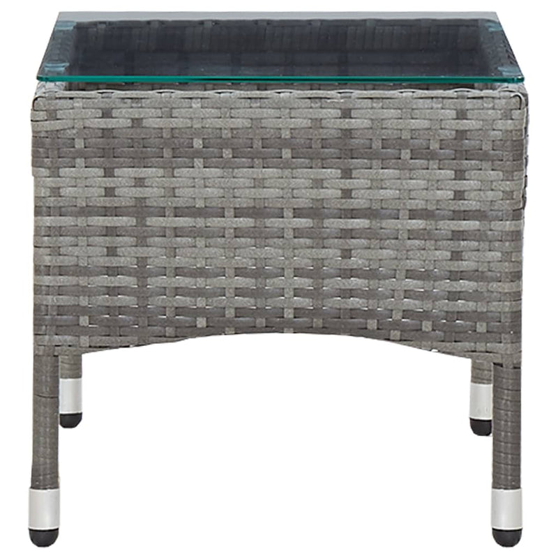 vidaXL Coffee Table Brown 60x40x36 cm Poly Rattan