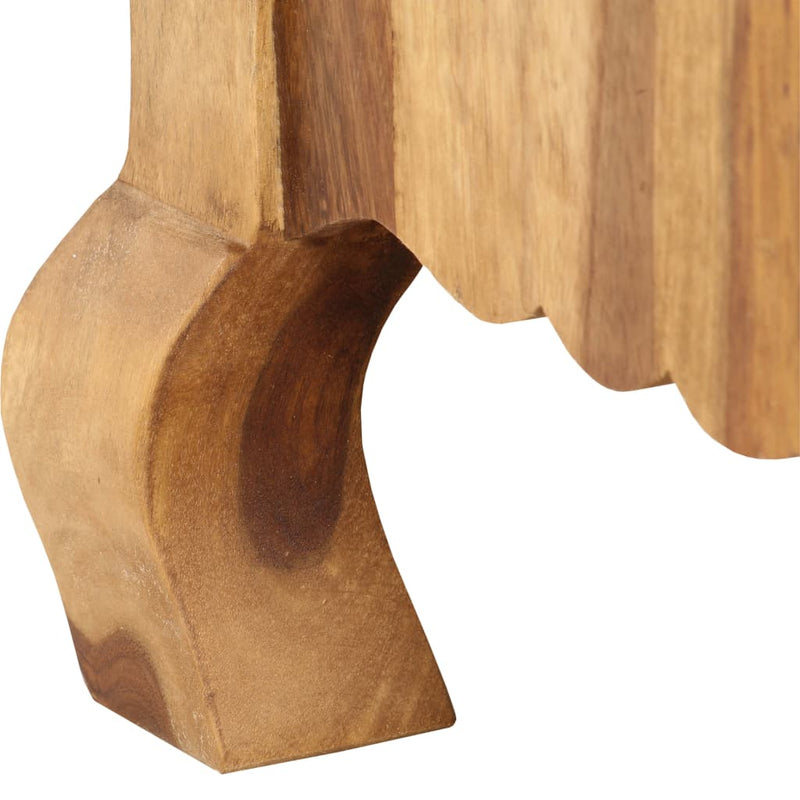 vidaXL TV Cabinet 115x30x42 cm Solid Wood