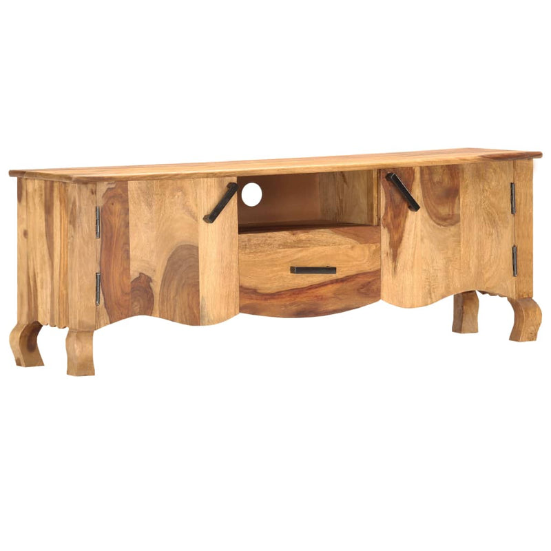 vidaXL TV Cabinet 115x30x42 cm Solid Wood