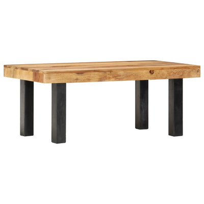 vidaXL Coffee Table 100x50x40 cm Solid Sheesham Wood