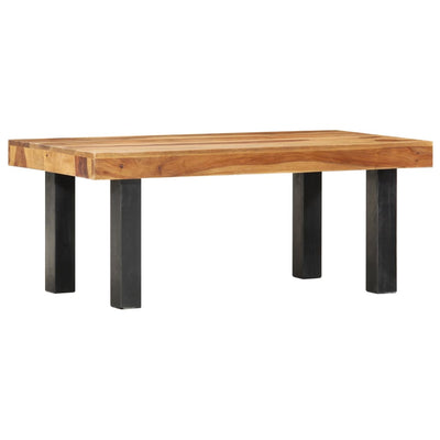 vidaXL Coffee Table 100x50x40 cm Solid Sheesham Wood
