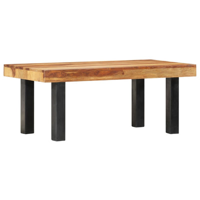 vidaXL Coffee Table 100x50x40 cm Solid Sheesham Wood